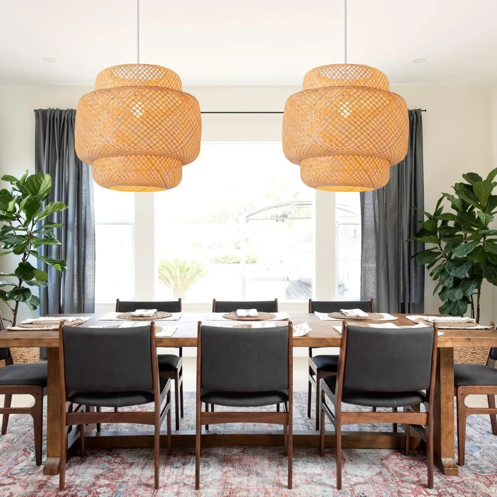 Luminaires de style bohème et naturel